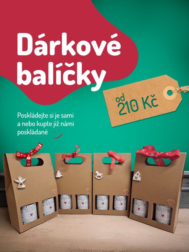 💛 Dárkové balíčky u nás na e-shopu Hledáte voňavý a chutný dárek z přírody? 🌿 Poskládejte si svůj vlastní balíček podle...